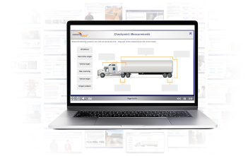 Weights and Dimensions Course checkpoint page on a laptop