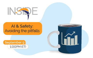 Inside webinar title and a blue coffee cup